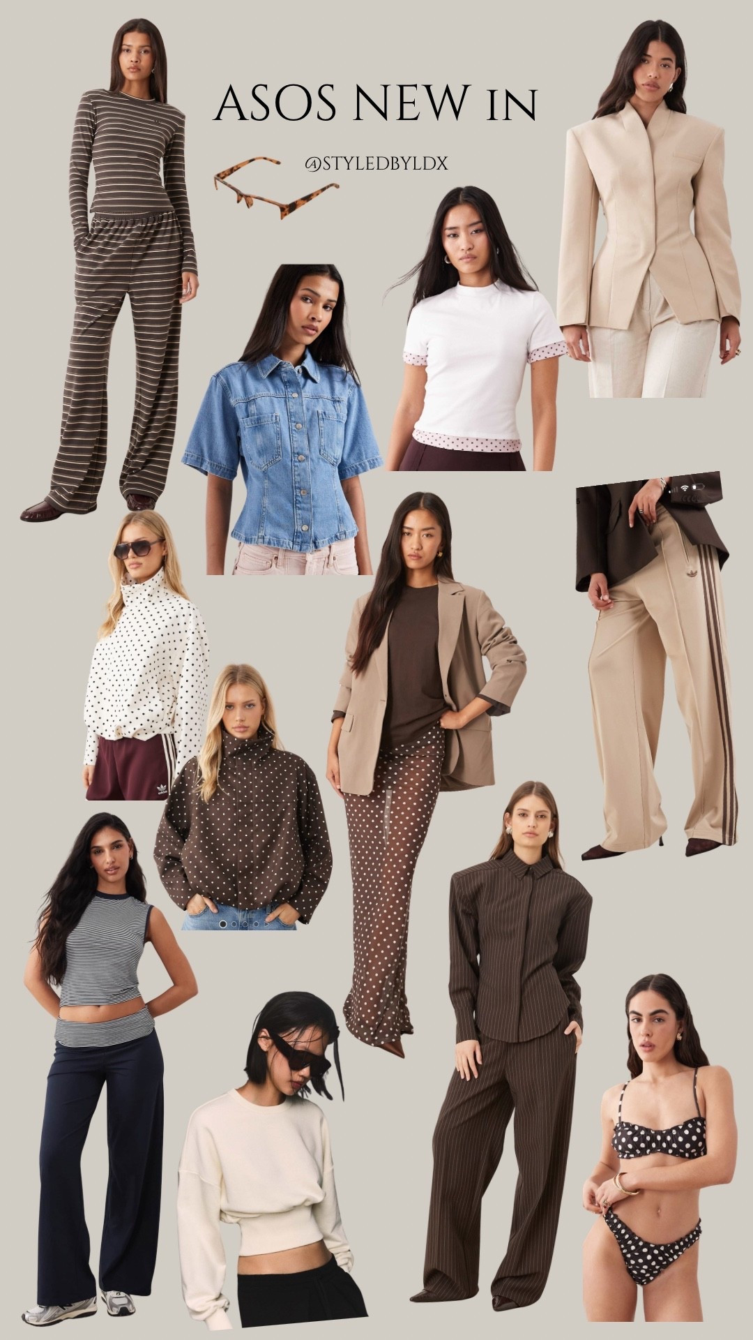 ASOS new ins - blazers - polka dots - denim - staples - sets 

#LTKstyletip #LTKspring #LTKuk