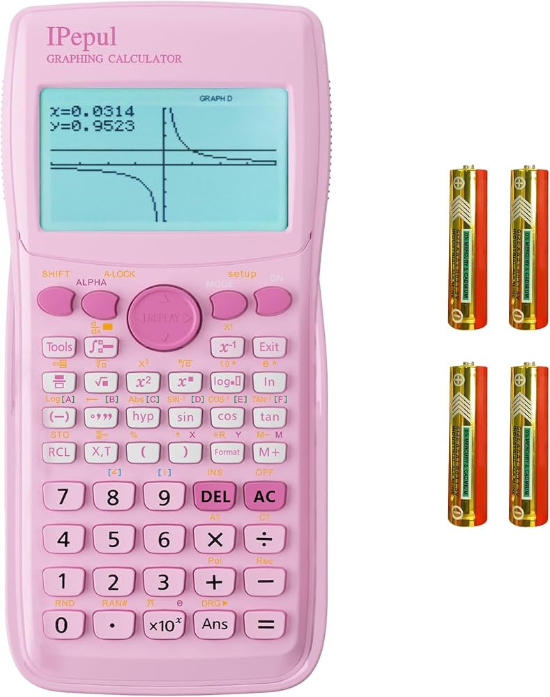 Graphing Calculator,IPepul Scientific Calculators 10 Modes /4 Graphing Functions,Desktop Math Cal... | Amazon (US)