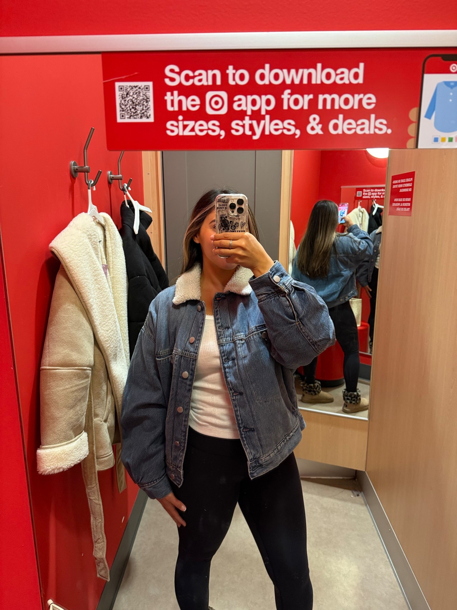 In love with this Levi jacket look alike at target. It’s so comfortable with an oversized look. I’m wearing a Medium! 

#LTKHoliday #LTKdayinmylife #LTKGiftGuide