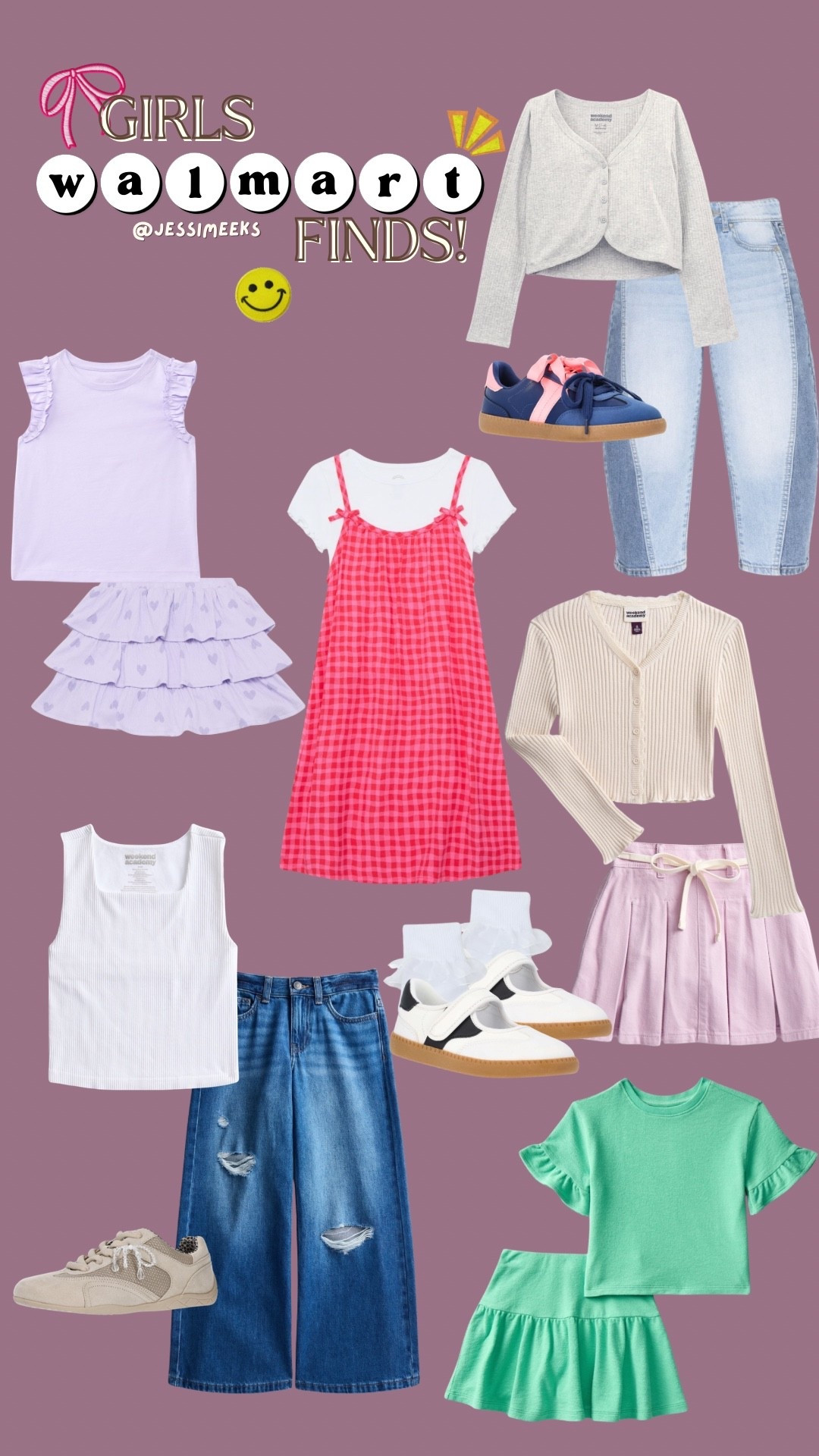 found the cutest girls clothes from Walmart!! 🎀

#LTKootd #LTKKids #LTKSaleAlert