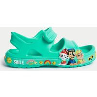 M&S Kids PAW Patrol™ Riptape Sandals (4 Small - 13 Small) - 4S - Green Mix, Green Mix | Marks & Spencer (UK)