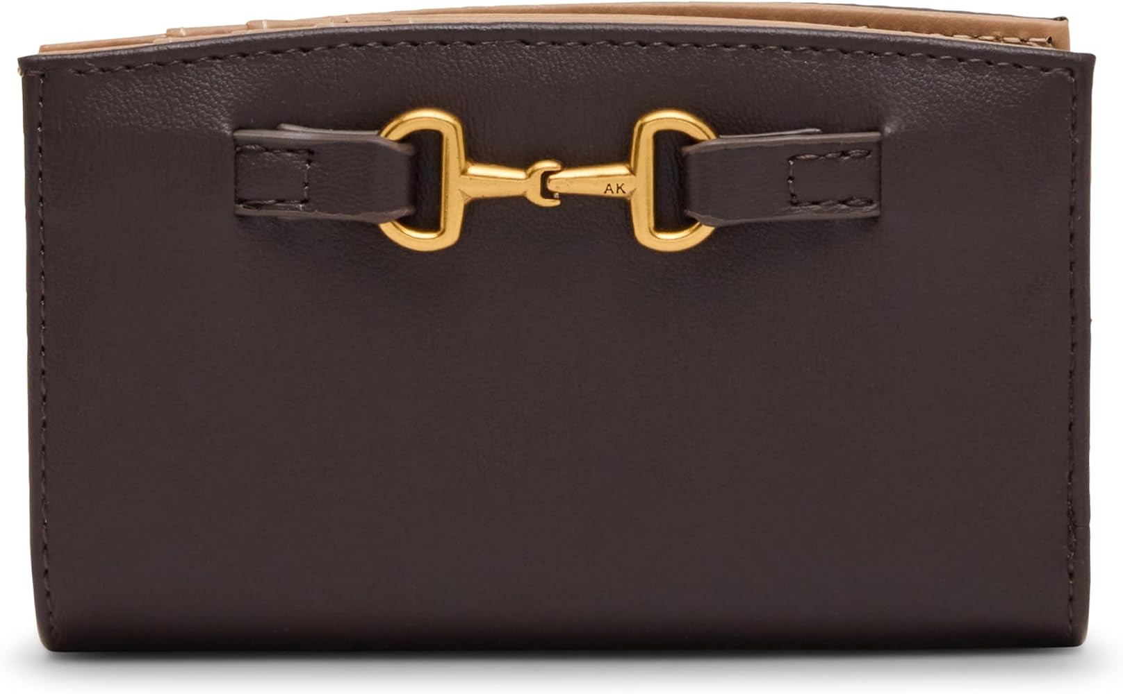Anne Klein Women's Medium Horsebit Zip Wallet | Amazon (US)