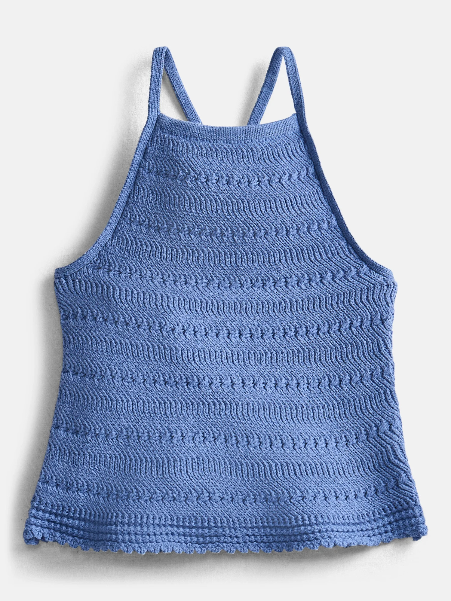 Weekend Academy Girls Crochet Halter Top, Sizes 4-18 | Walmart (US)