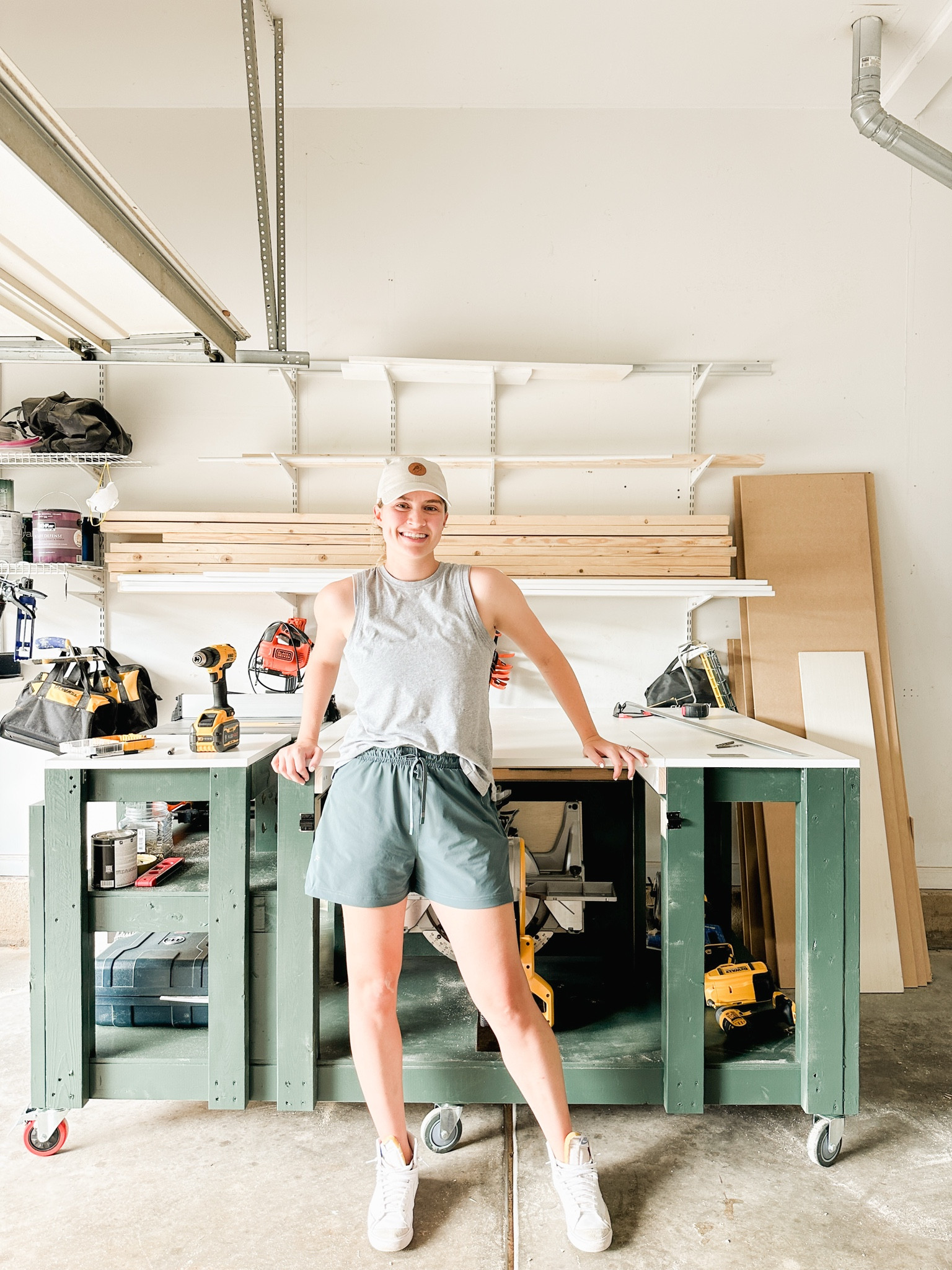 For the DIYer on your list! This workbench houses a miter saw and table saw perfectly, AND it moves! (Use code “theberryhome” at checkout for 10% off)

#LTKGiftGuide