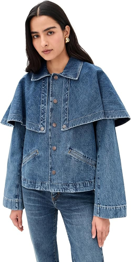 FRAME Women's The Cape Jacket | Amazon (US)