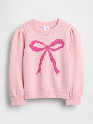 Baby & Toddler Puff-Sleeve Sweater | Gap (CA)