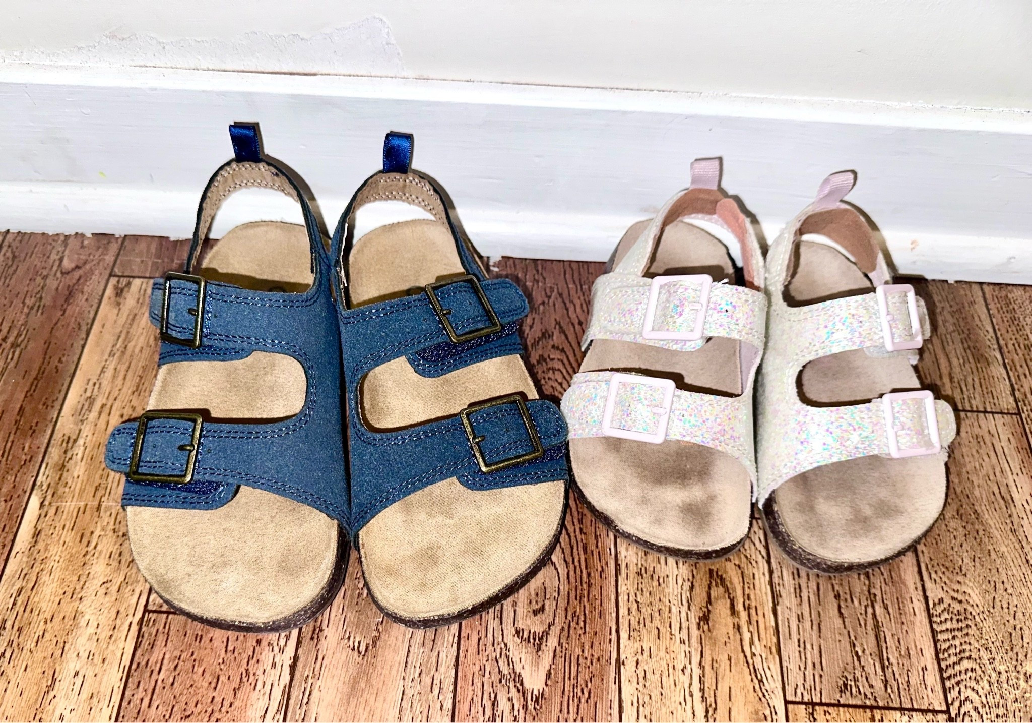 I’m a sucker when I can actually get them to match outfits. For only $12 from Sam’s, it was a yes! 

Also, the little toe prints that are showing from wearing these are sooo sweet 🥺❤️

#LTKKids