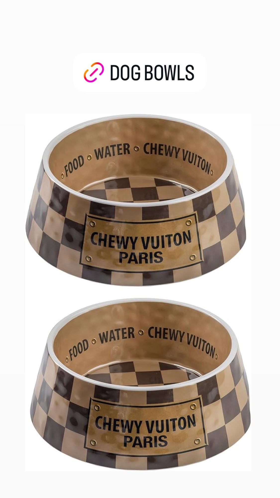 Dog bowls