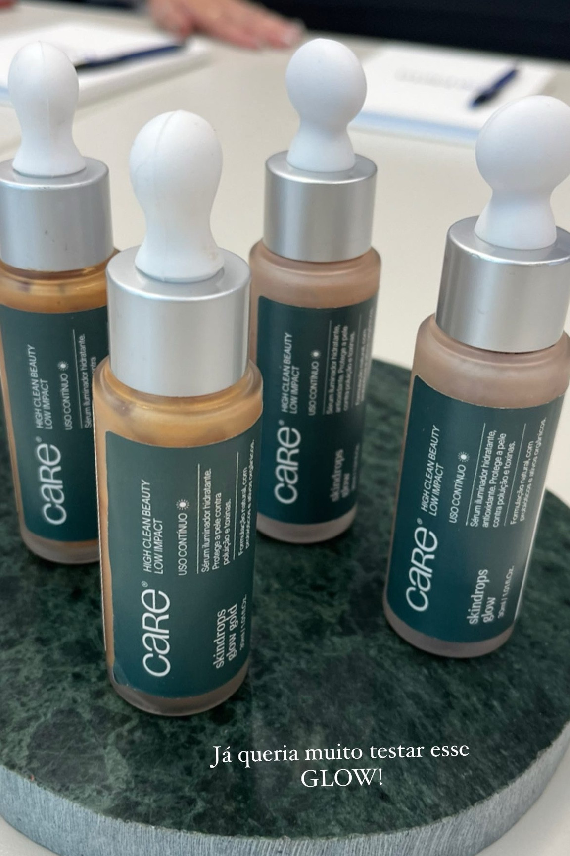 Os seruns que hidratam e iluminam a pele e são livres de toxinas 💚🤌🏾