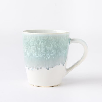 Reactive Glaze Mug, Set of 4, Dusty Mint
