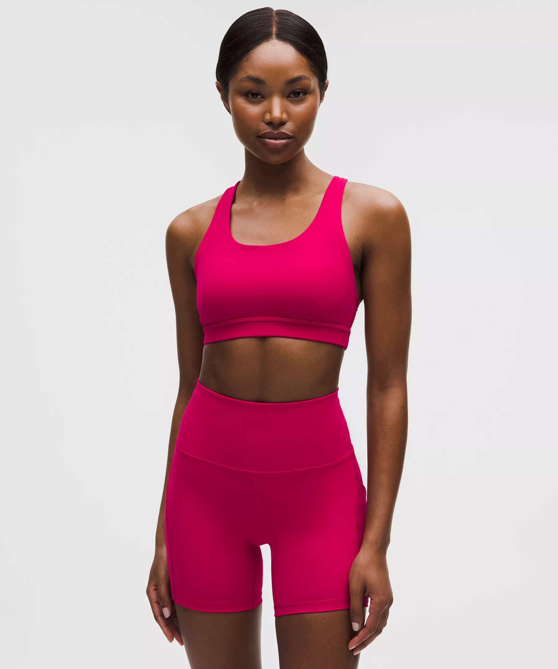 Wunder Train Mesh-Back Bra | Lululemon (US)