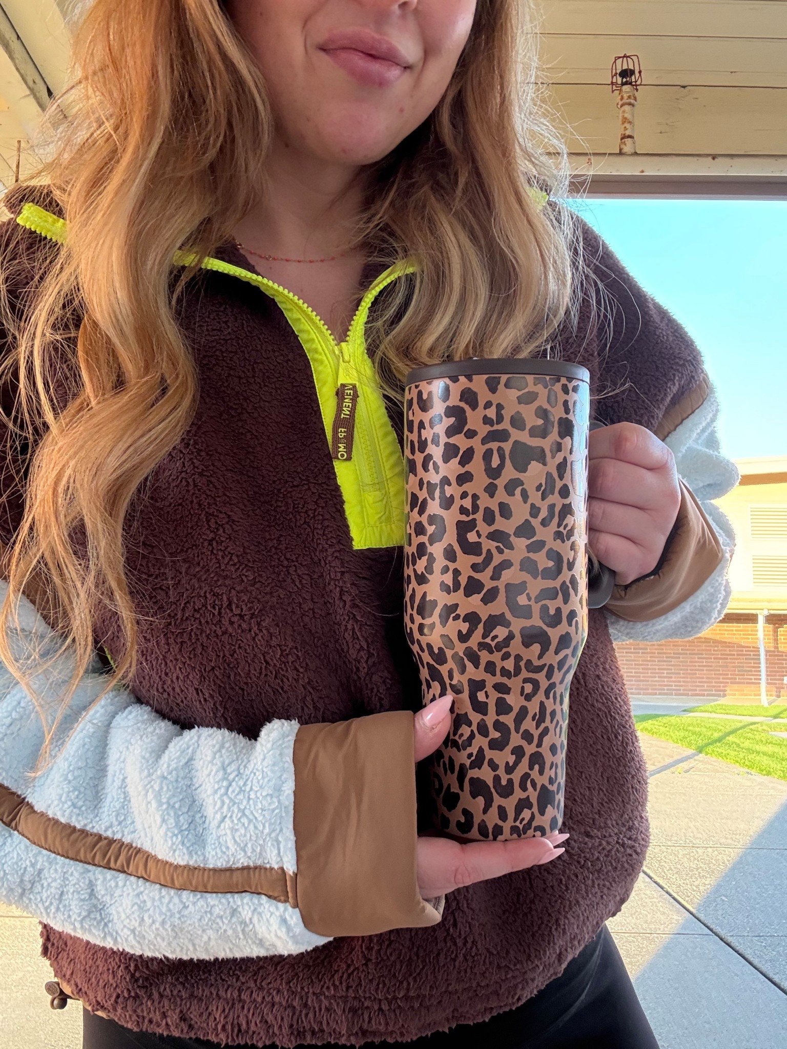 This new brown and neon FP Movement fleece is so unique. I’m obsessed  

#LTKActive #LTKMidsize #LTKTall