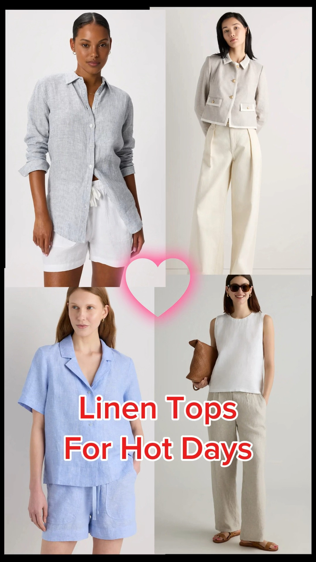The hit days of July and August call for LINEN. These linen tops will keep you cool while still looking  put together! Causal Work Outfit. Vacation Outfit. Vacation Outfit.

#LTKOver40 #LTKWorkwear #LTKTravel