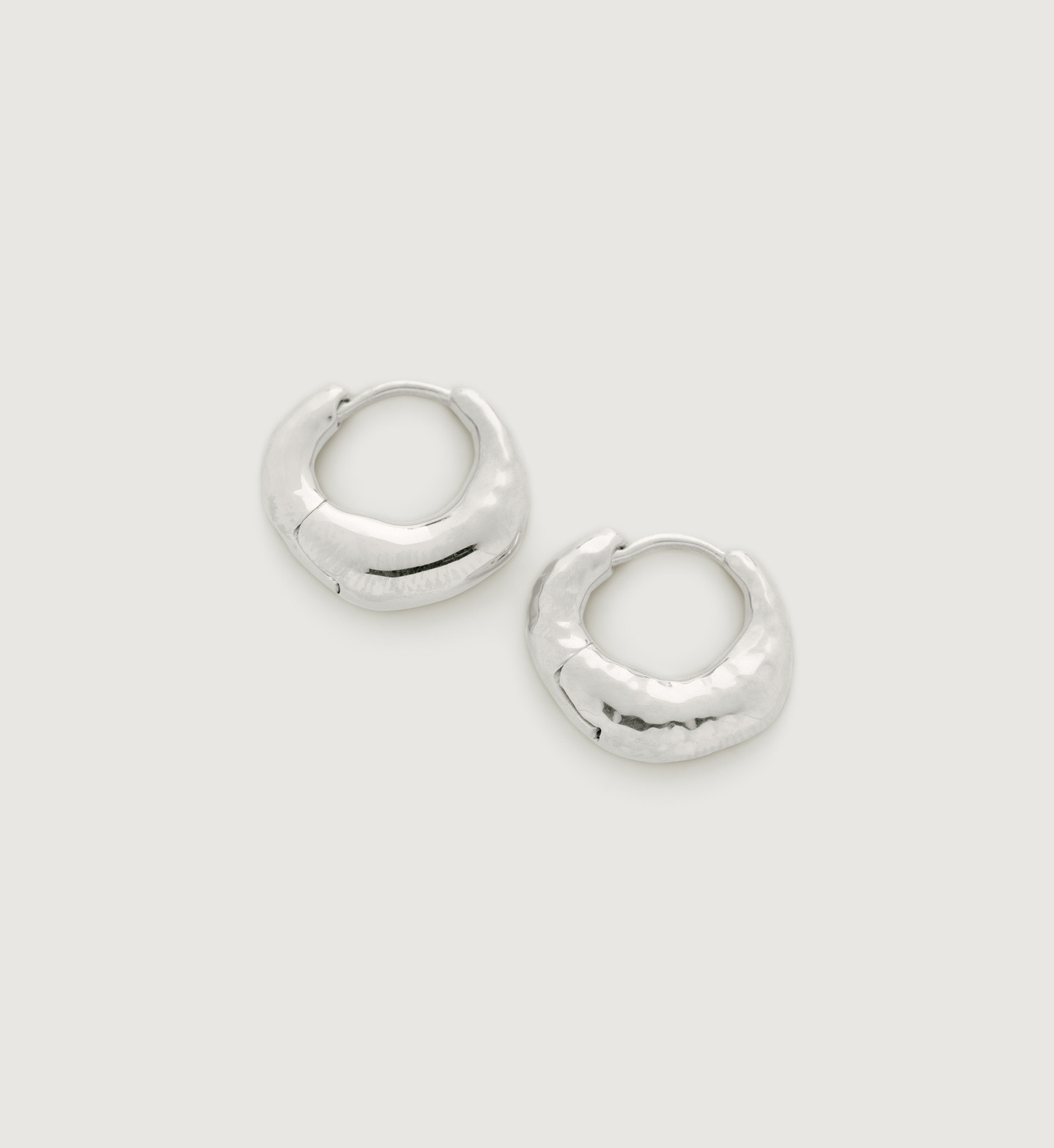 Deia Huggie Earrings | Monica Vinader (US)