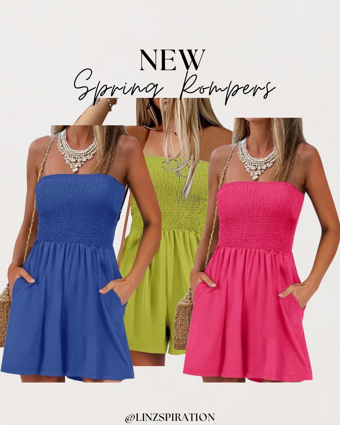 These colors on these new spring rompers from Amazon- chefs kiss 😮‍💨

#LTKootd #LTKgrwm #LTKTravel