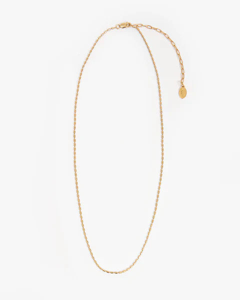 Barrel Chain Necklace - 18 in | Clare V.