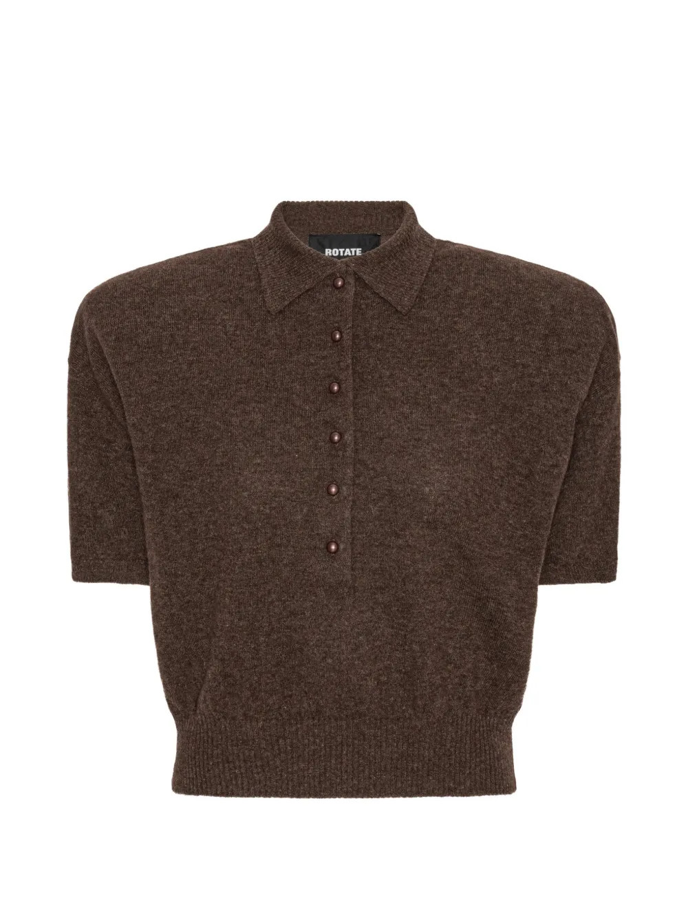 ROTATE BIRGER CHRISTENSENbutton-up polo top | Farfetch Global