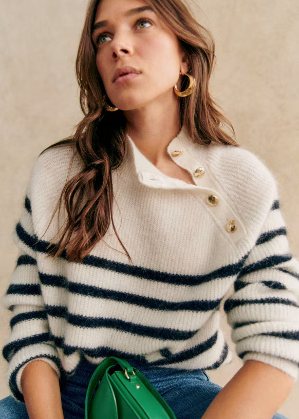 Natural / Navy | Sezane Paris
