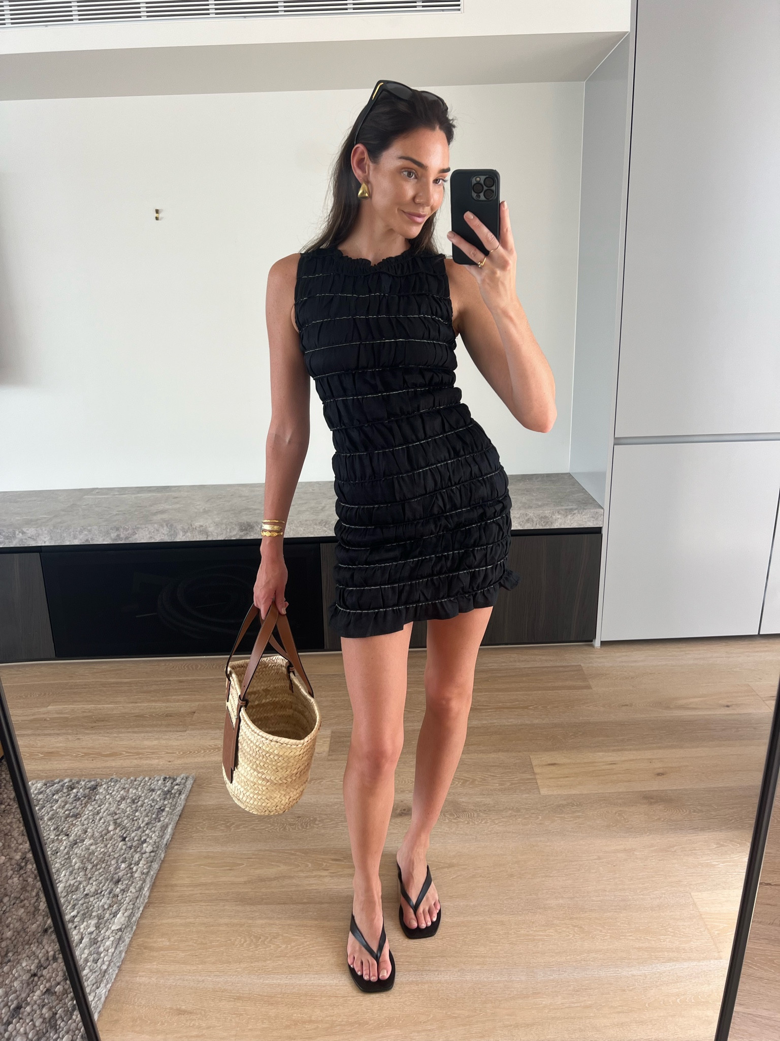 Such a chic black mini dress- perfect for a summer lunch 

#LTKaustralia #LTKstyletip #LTKSeasonal