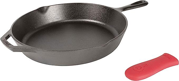 Lodge Cast Iron Skillet with Handle Holder, 12 In | Amazon (US)