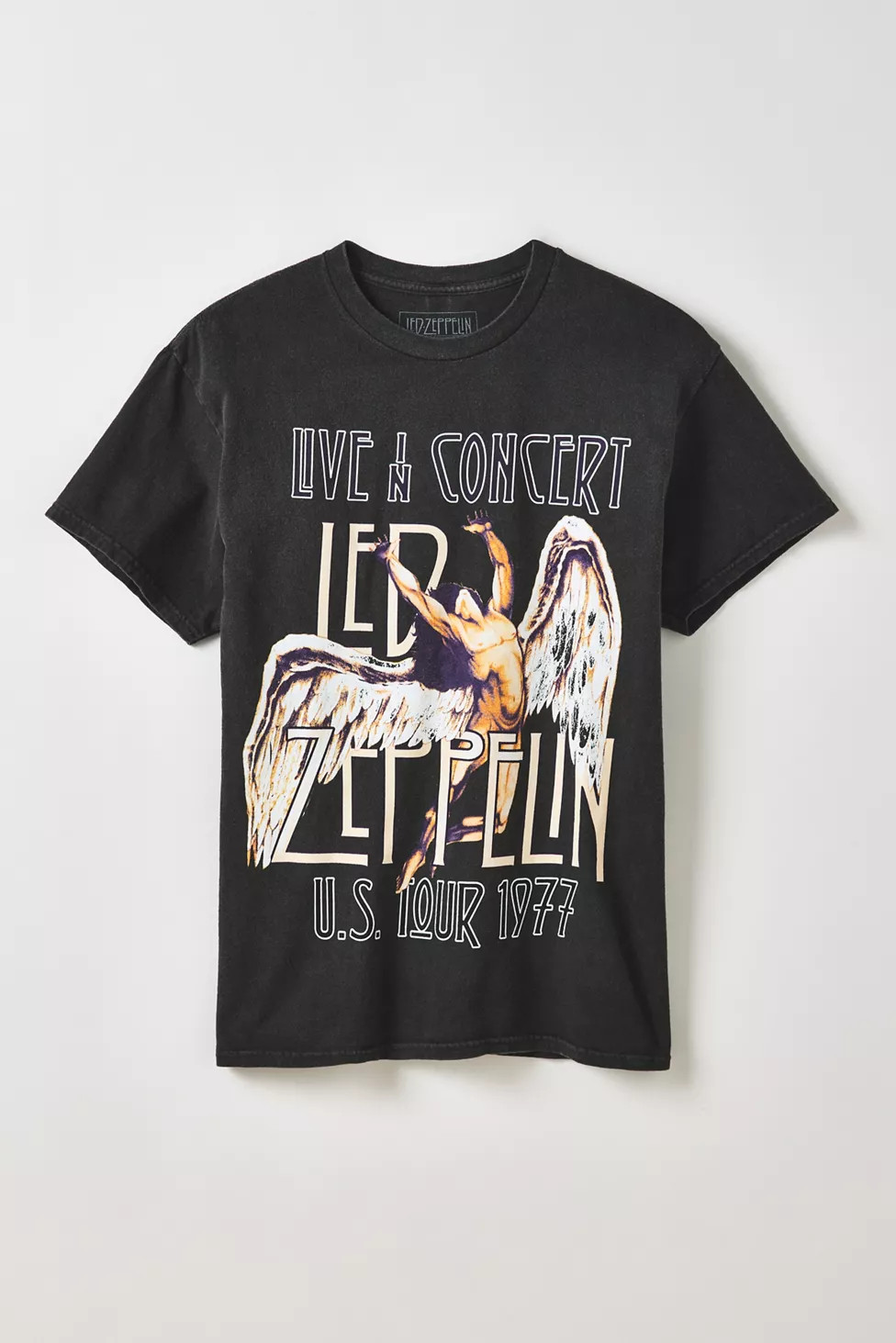 Led Zeppelin Live In Concert Graphic Tee | Urban Outfitters (US and RoW)