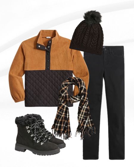J.Crew Factory Black Friday Sale: 50-70% off everything + an extra $10 off every $50 spent, today only!
J.Crew Vail Quilted Sherpa Pullover | Winter Outfit Inspo!

#LTKsalealert #LTKSeasonal #LTKCyberweek