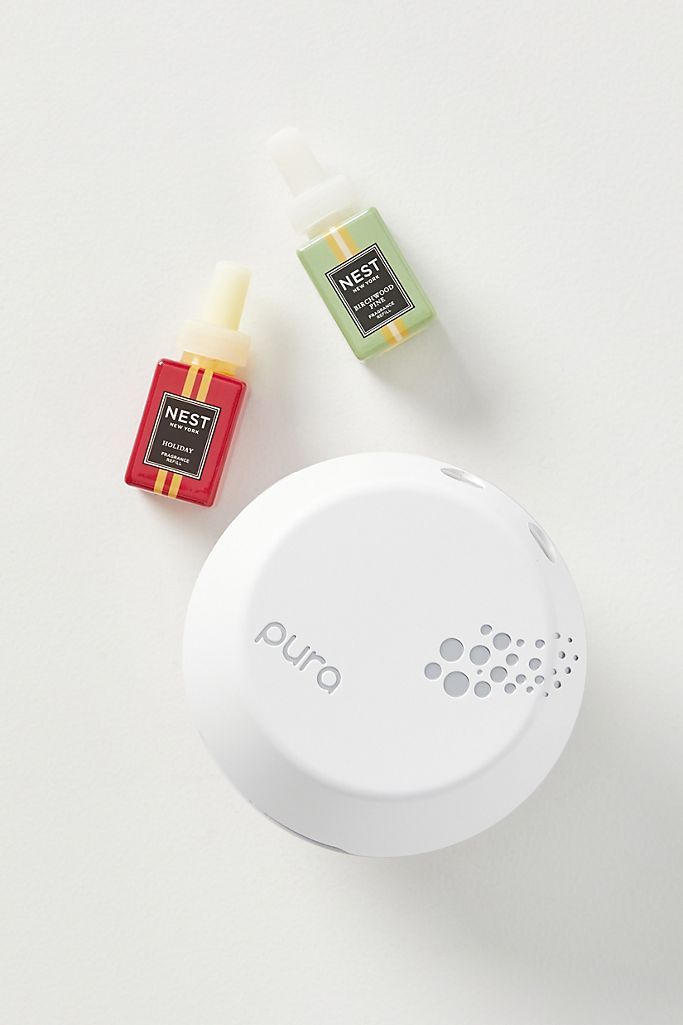 Pura x Nest Fragrances Smart Home Festive Diffuser Set | Anthropologie (US)