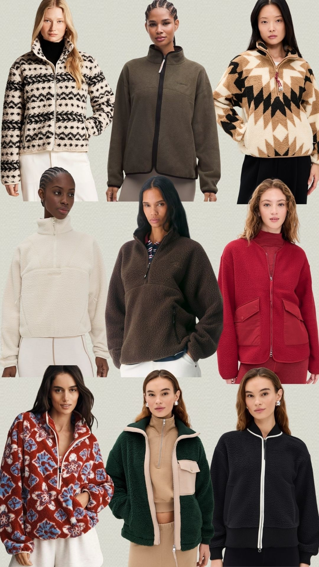 Fleece jackets we are loving! 

#LTKSeasonal