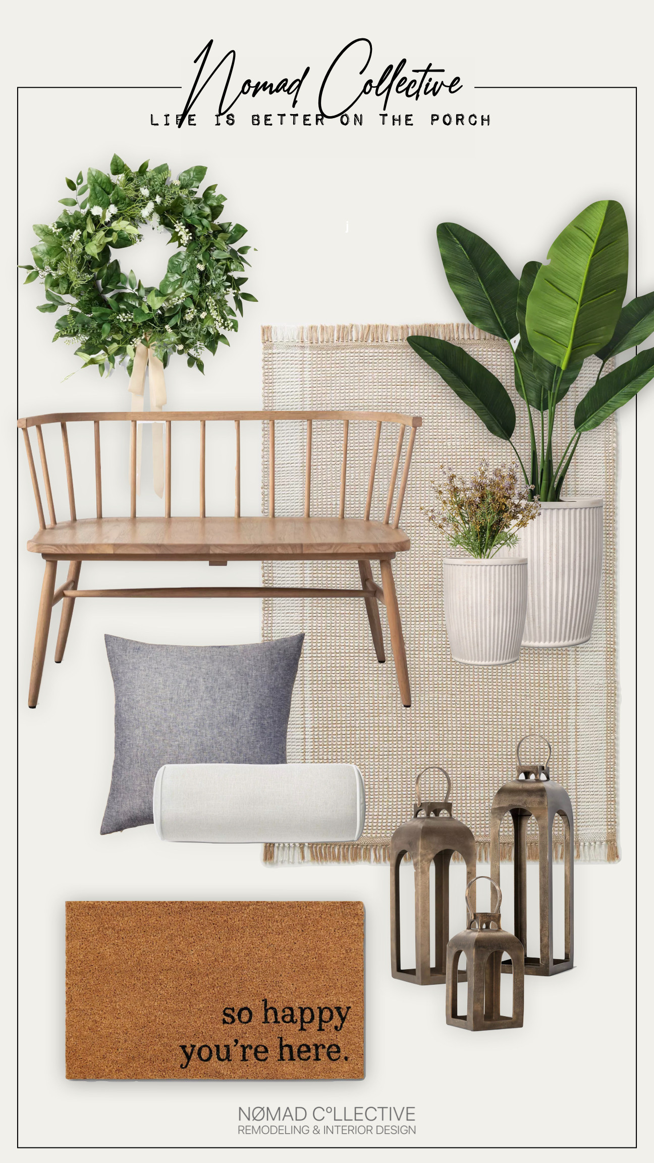 A welcoming and comfortable porch invites you to sit, relax, and enjoy meaningful conversations. Life feels better here, as the calm surroundings make every moment more enjoyable and relaxed. 

 #LTKHome #LTKStyleTip