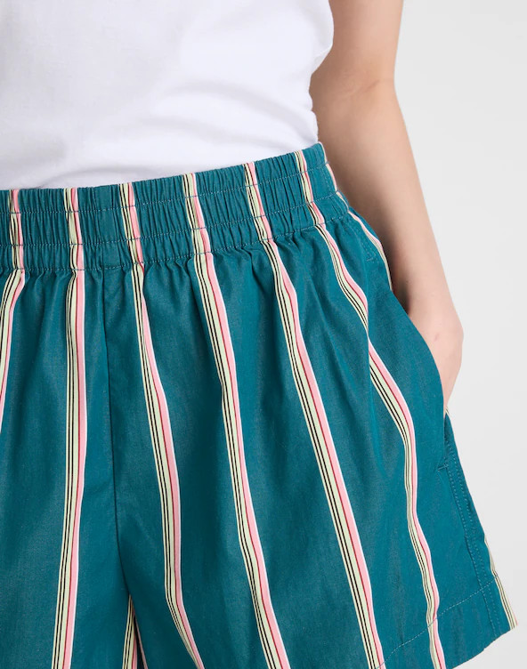 Madewell x Shopbop Pull-On Shorts in Poplin | Madewell
