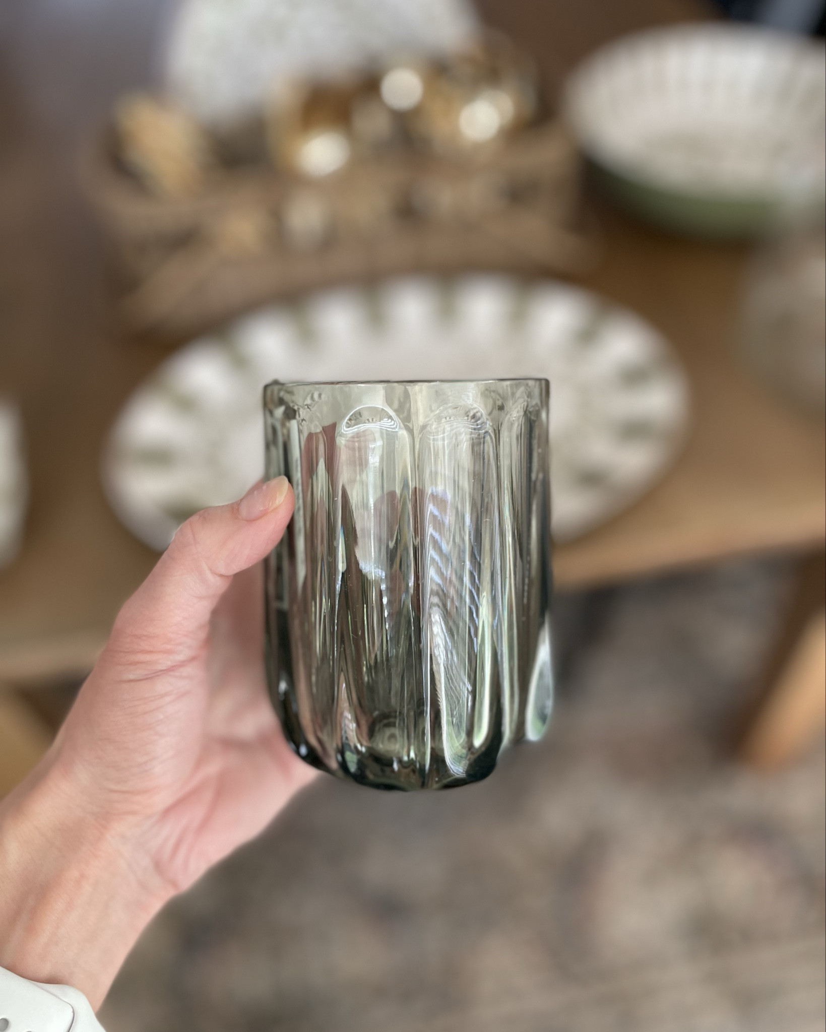 This drinkware is made of durable plastic, giving some heft to them. They look glasslike. Also come in a stemmed version and a mini-stemmed version  

#LTKFindsUnder50 #LTKSeasonal #LTKHome