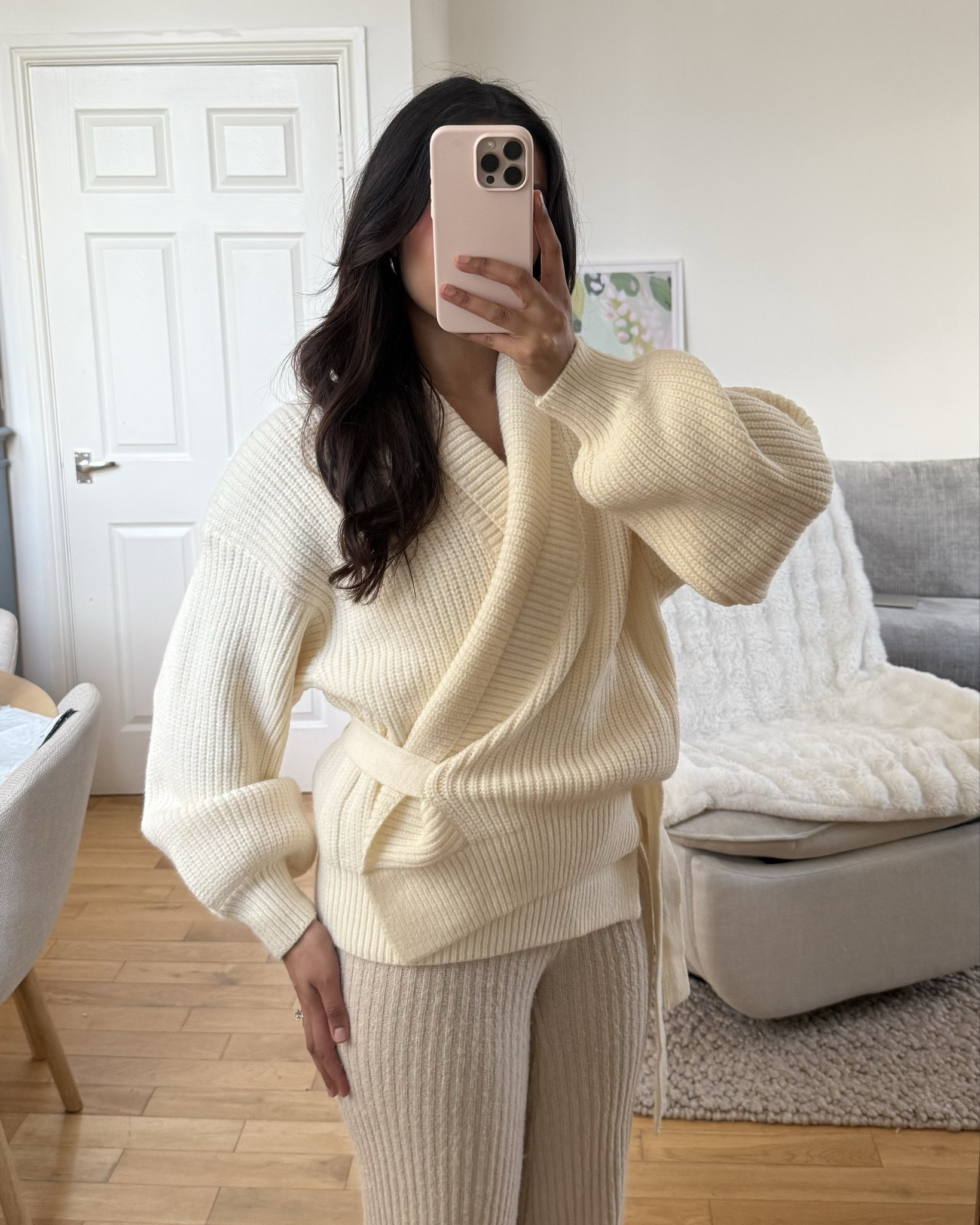 Cozy oversized tie cardigan! Wearing uk size 10 

#LTKuk #LTKwinter #LTKmodest