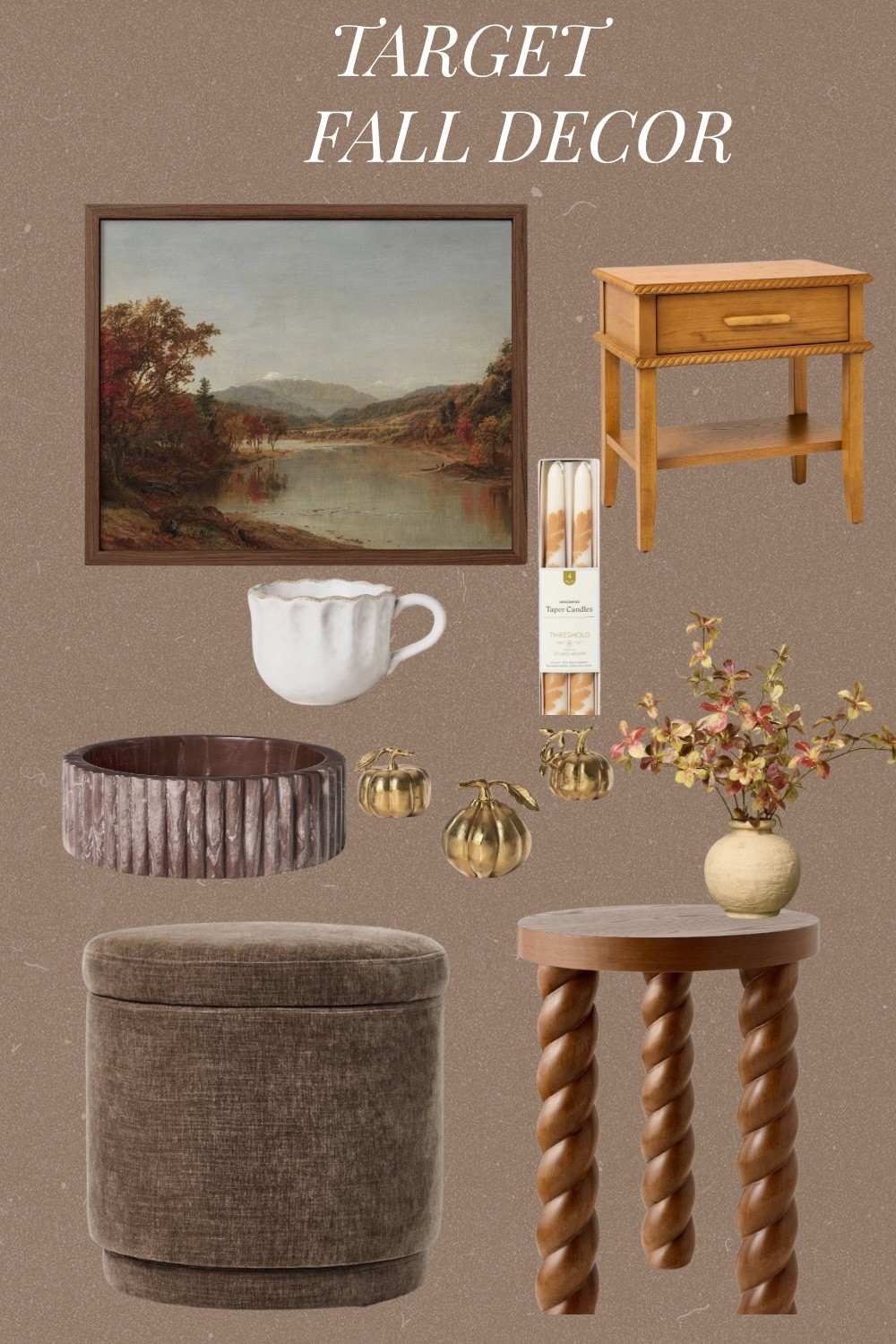 Target new fall decor, new at target, fall aesthetic home. 

#LTKHome