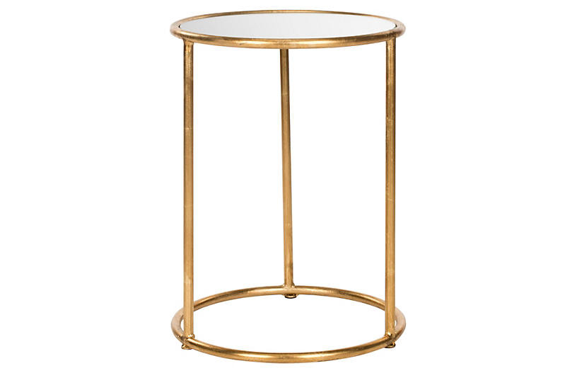 Porter Side Table, Gold | One Kings Lane
