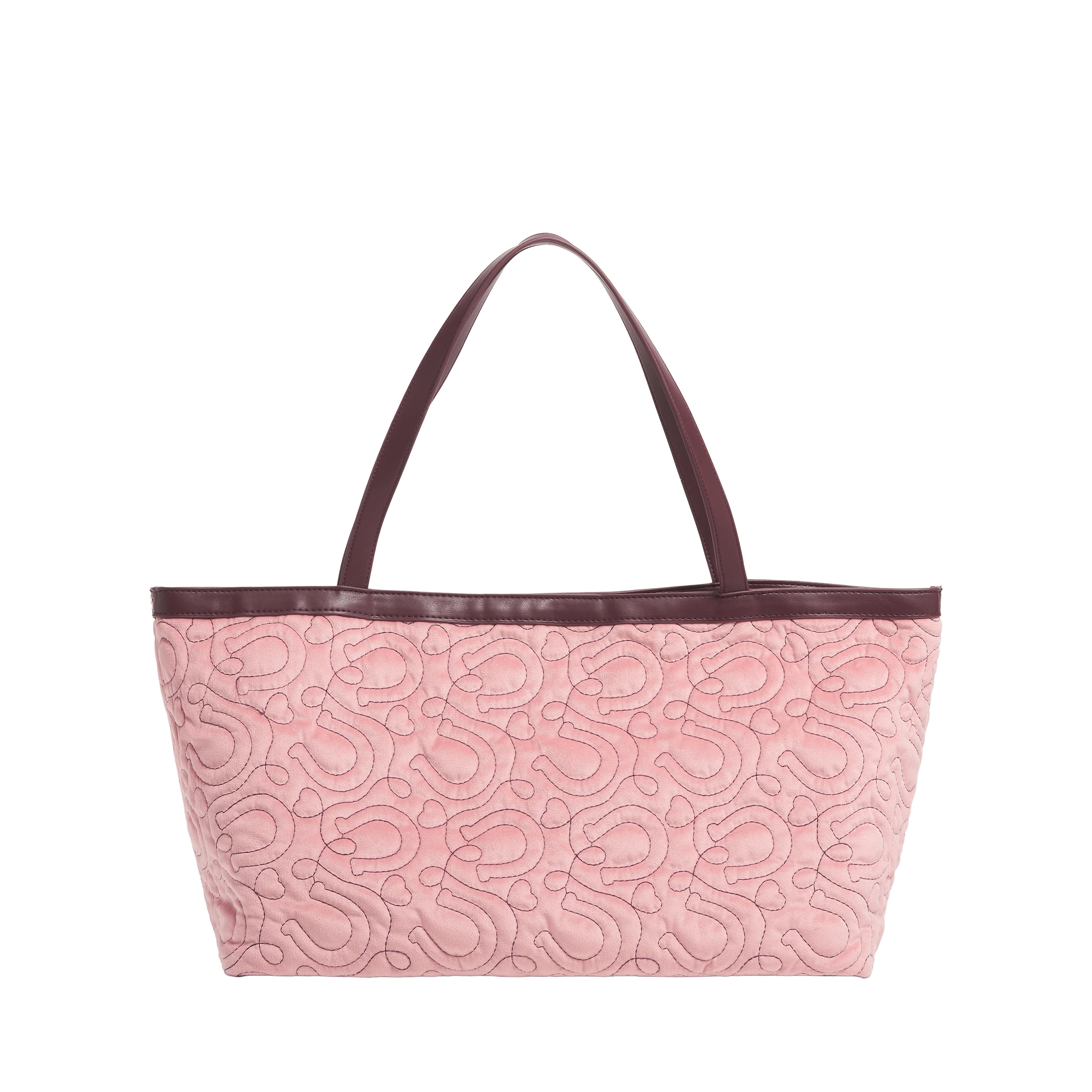 Carry All Tote Bag by Stoney Clover Lane Cactus Blossom Quilted Velvet | Stoney Clover Lane