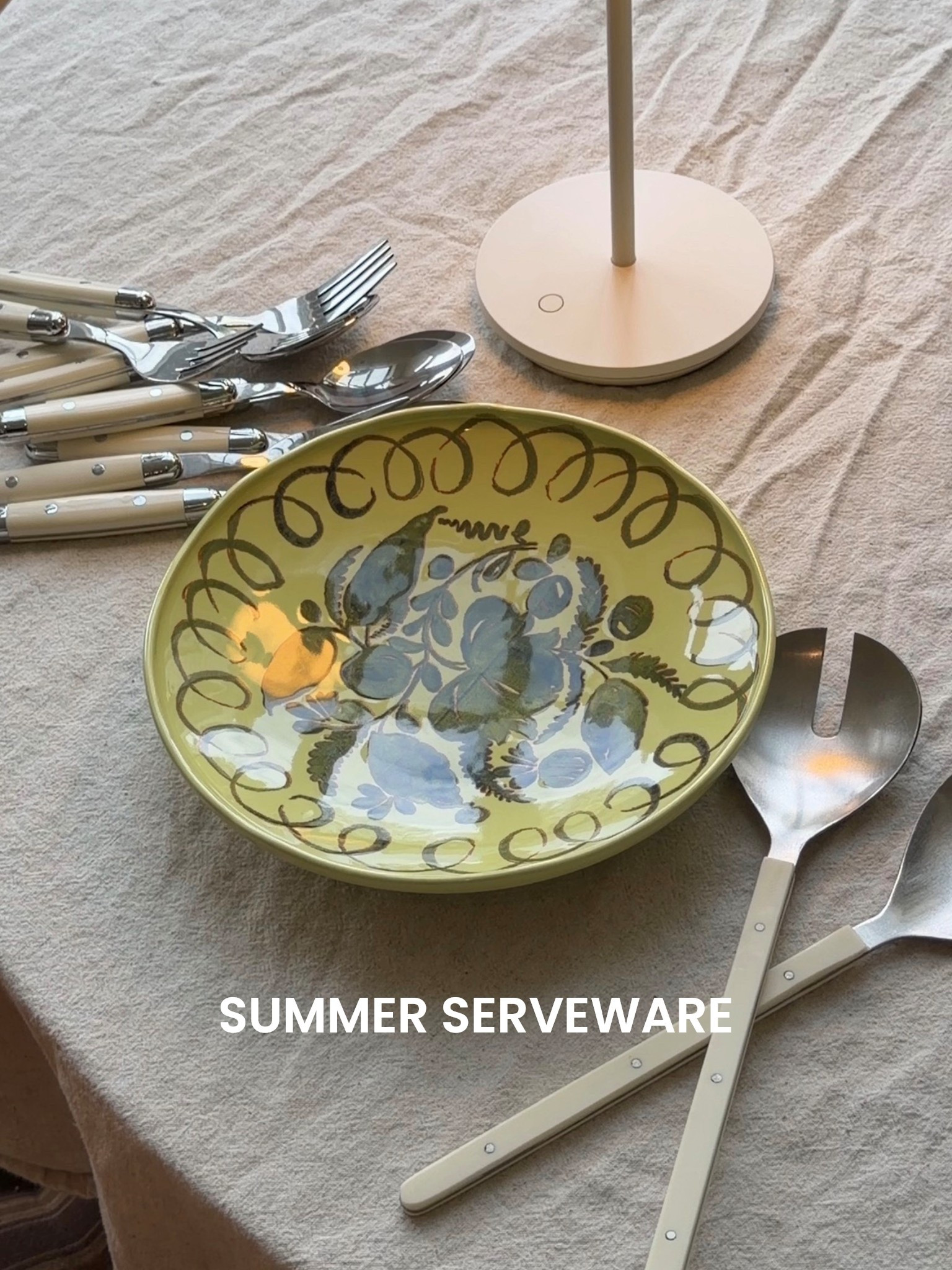 A few items I use ALL the time to host - love mood lighting on a table these are indoor and outdoor and so sturdy LOVE. Our daily flatware and fun serveware, everything is @wayfair!! 

#hosting #summerhosting #home #kitchenmusthaves #serveware