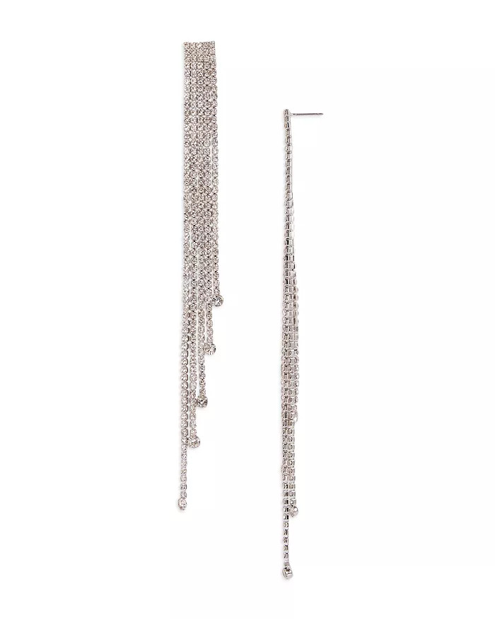 Crystal Strand Shoulder Sweeping Drop Earrings | Bloomingdale's (US)