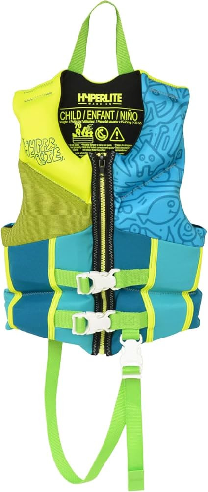 HyperLite Elite Kids Life Jacket, US Coast Guard Approved, Great for Any Water Sports Activity In... | Amazon (US)