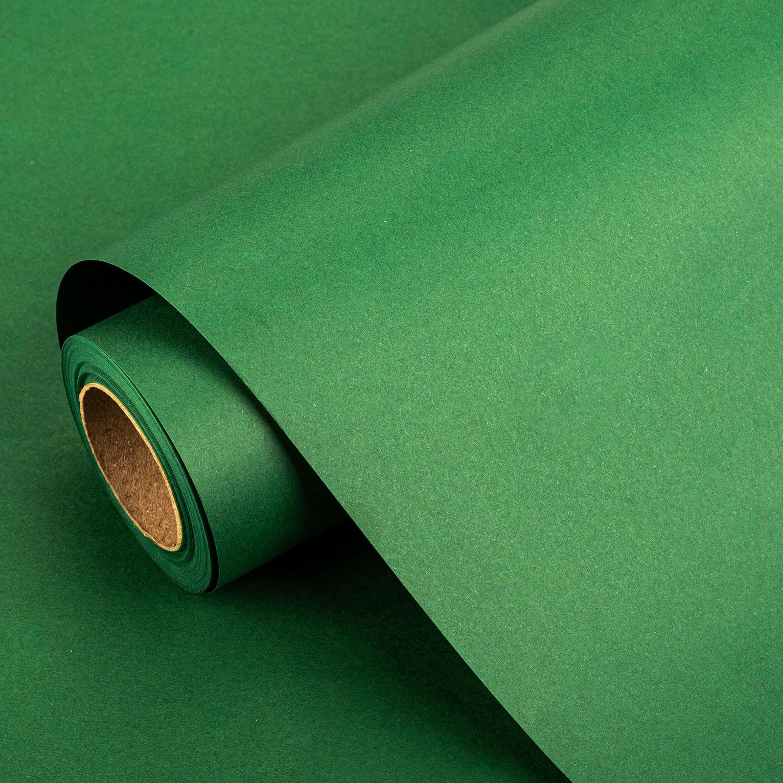 Retrify Green Kraft Packing Paper - 17 Inches x 32.8 Feet Art Craft Paper for Birthday Christmas Gift Wrapping, Bulletin Board, Table Runner, Wall Coverings Decoration | Amazon (US)