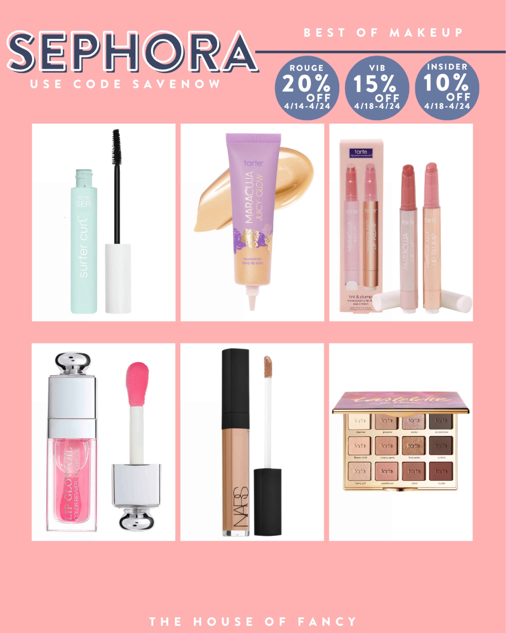 Sephora savings event is happening now! Rogue members can shop 20% now and VIB/insider can shop on the 18th! 



#LTKbeauty #LTKFind #LTKBeautySale