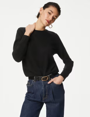Pure Cashmere Crew Neck Jumper | Marks & Spencer (UK)