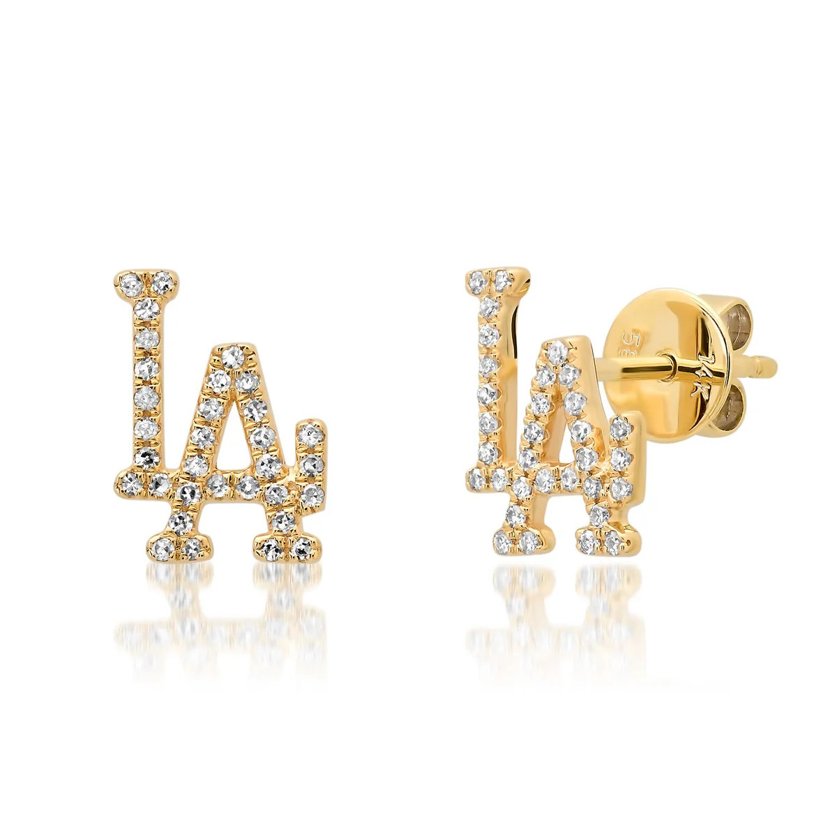 I Love LA Diamond Icon Stud Earrings | Milestones by Ashleigh Bergman