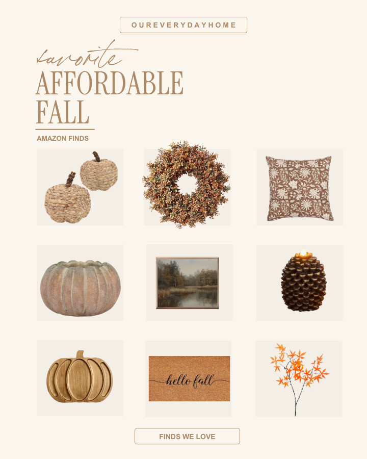 Favorite fall affordable finds for home decor inspo 

 #LTKSeasonal #LTKHome