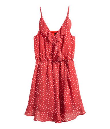 H&M Flounced Wrap Dress $24.99 | H&M (US)