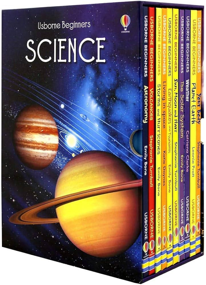 Usborne Beginners Series Science Collection 10 Books Box Set (Earthquakes & Tsunamis, Sun Moon an... | Amazon (US)