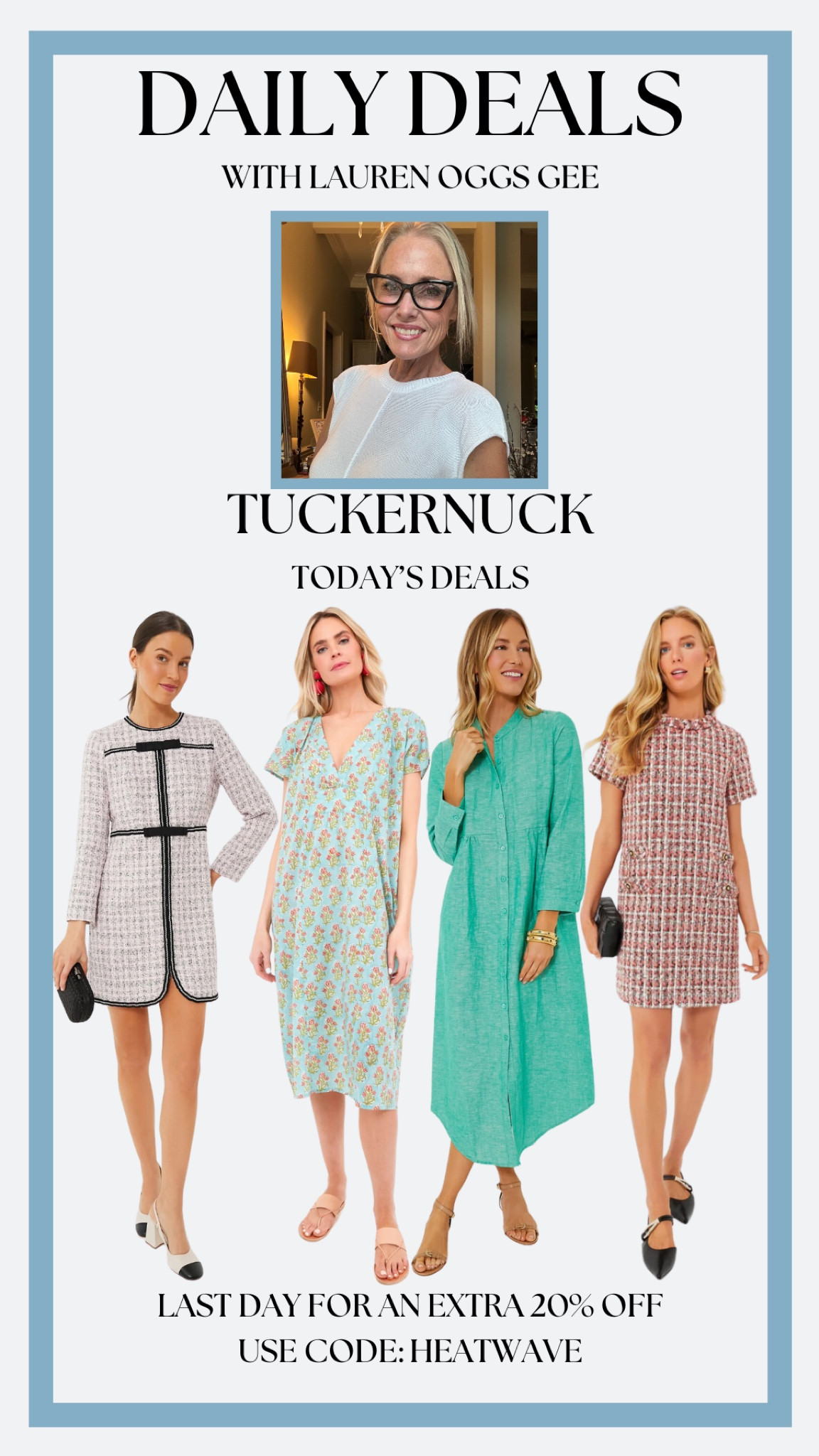 RUN to Tuckernuck’s website! This is the last day for an extra 20% off select styles! I’ve linked some of my favorite deals and all are so chic and sophisticated! Grab them before the SALE ends! 

#LTKSaleAlert #LTKWorkwear #LTKSummerSales