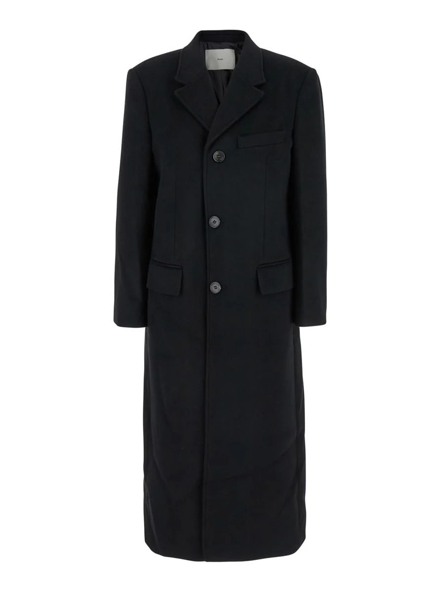 Dunst Unisex 2-Way 3 Button Cashmere Coat | Baltini