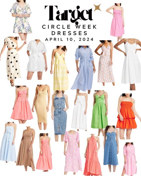 Target 🎯 Circle 2024 Week Dresses 

#LTKxTarget #LTKsalealert #LTKfindsunder50