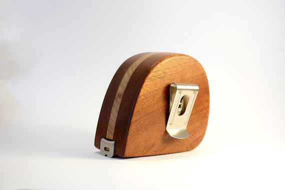 Inlaid MAHOGANY Tape Measure (Personalisation available) Made to Order | Etsy (US)