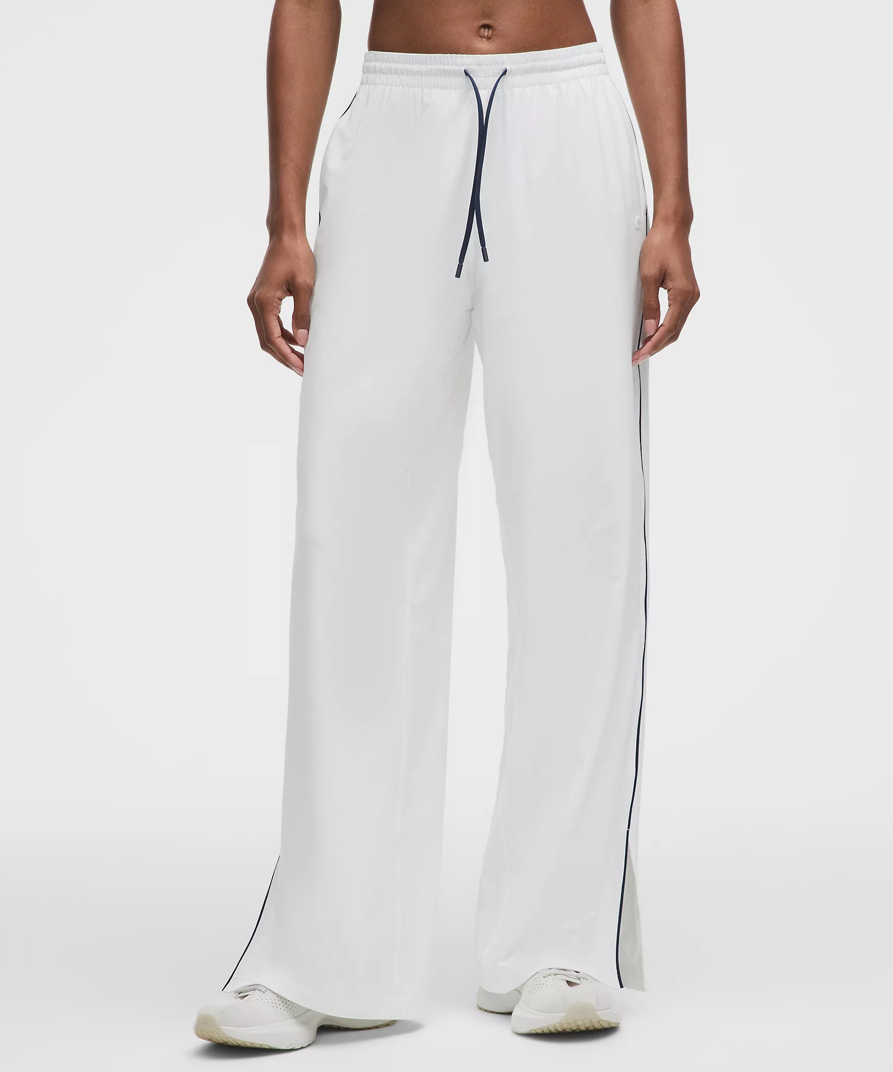 Court Rival Wide-Leg Track Pant Regular *Contrast Drawcord | Women's Pants | lululemon | Lululemon (US)